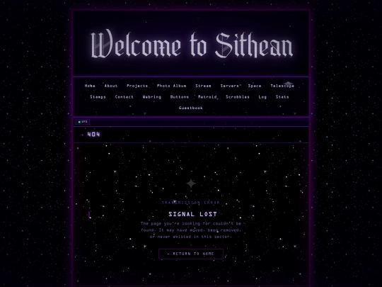 404 screenshot