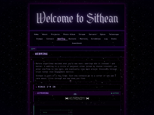 webring screenshot