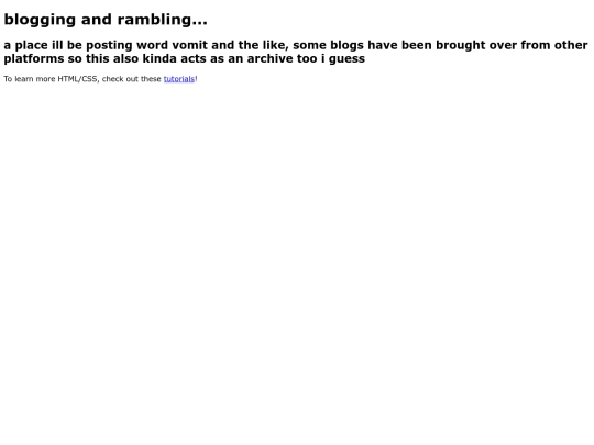 blogfile screenshot