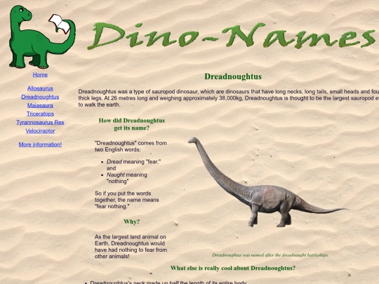 Dreadnoughtus screenshot