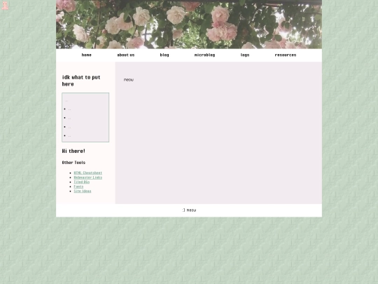 blog screenshot