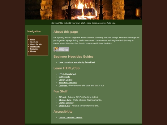 resources screenshot