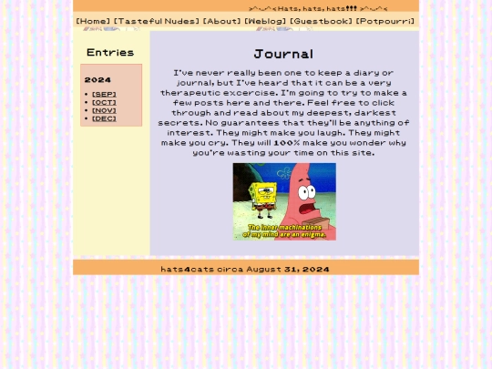 weblog screenshot