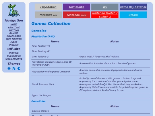 gaming/collection screenshot