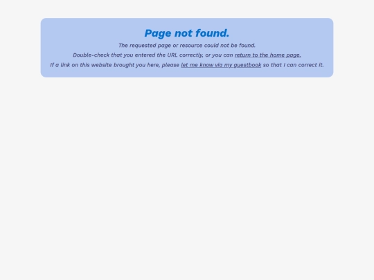 not_found screenshot