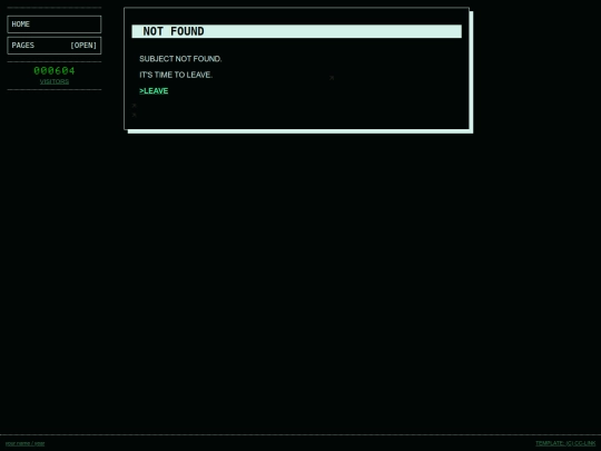 notfound screenshot