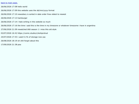 newsdiary screenshot