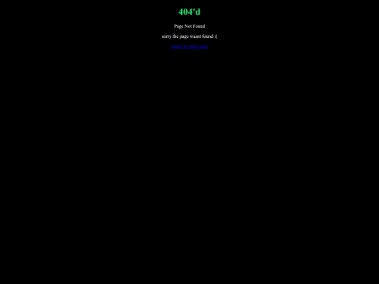 not_found screenshot