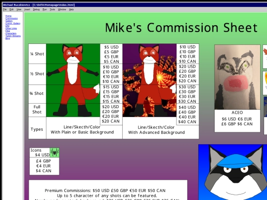 commission screenshot