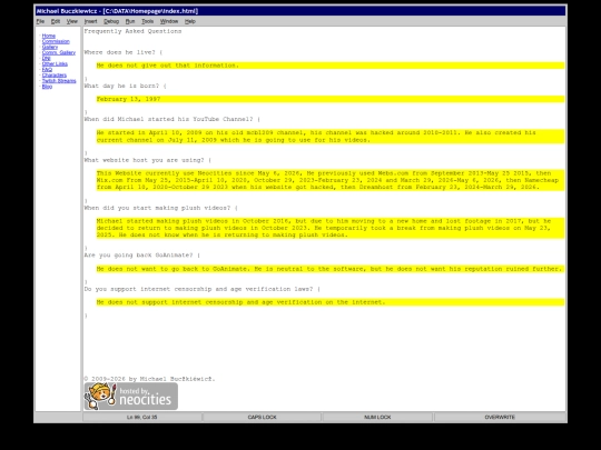 faq screenshot