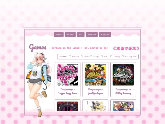 Games screenshot