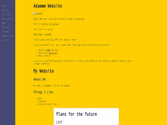 index screenshot