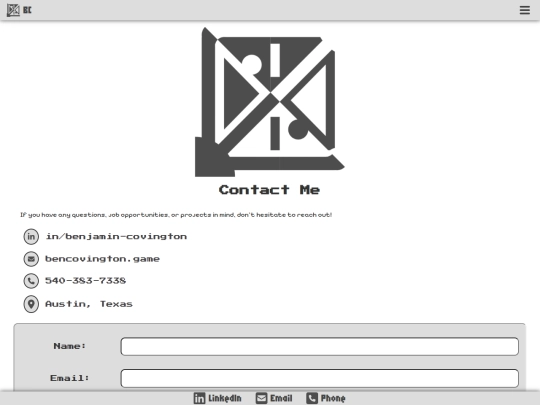 contact screenshot