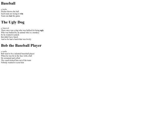 Poems359 screenshot