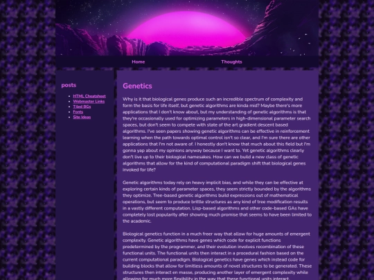 thoughts/genetics screenshot