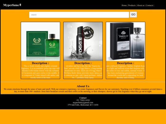 perfume/emcperfumyproject screenshot