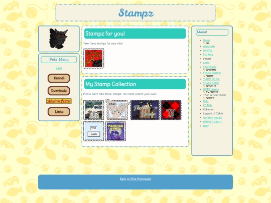 petz/stamp screenshot