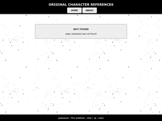 not_found screenshot