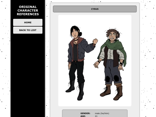 profile/cyrus screenshot