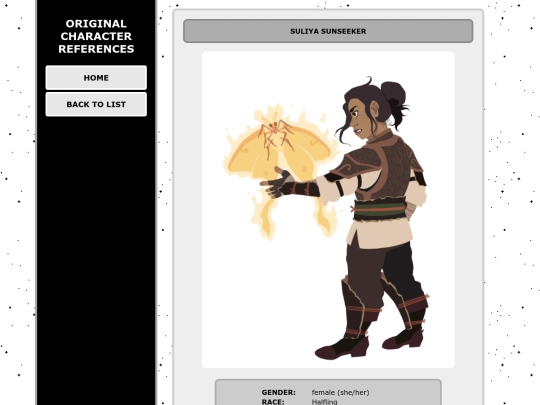 profile/suliya screenshot