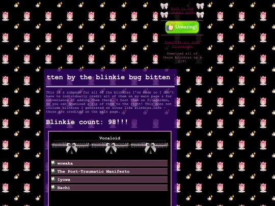 blinkies screenshot