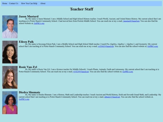 staff screenshot