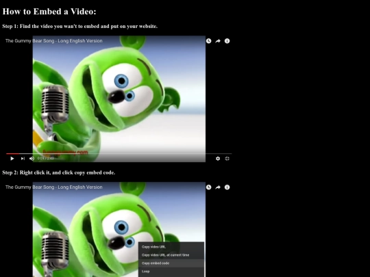 video screenshot
