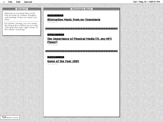 blog screenshot