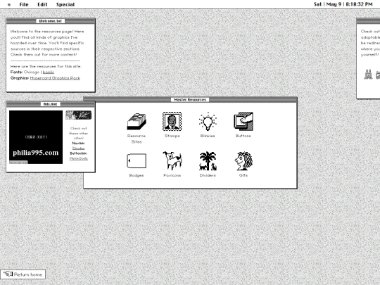 resources screenshot