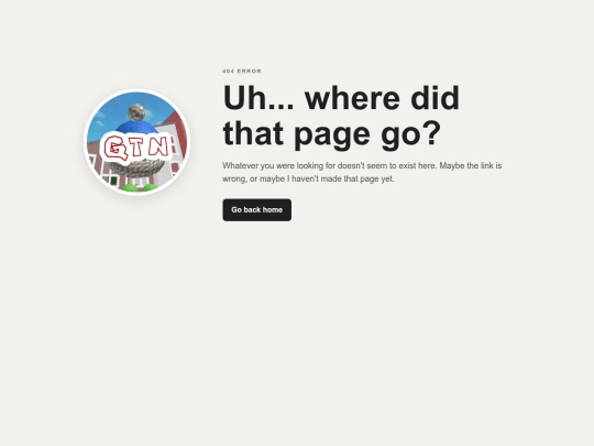 not_found screenshot