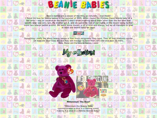 beaniebabies screenshot