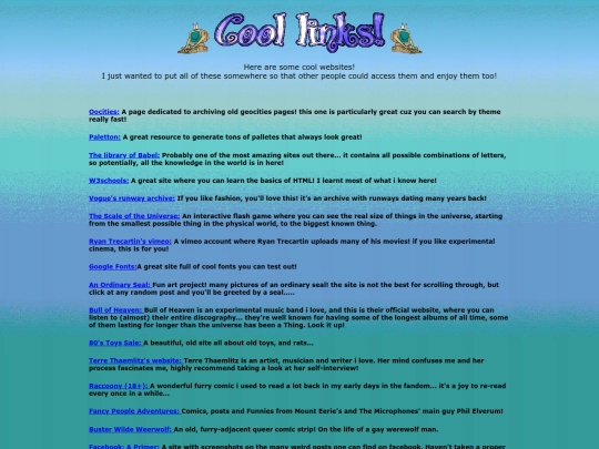 cool-links screenshot