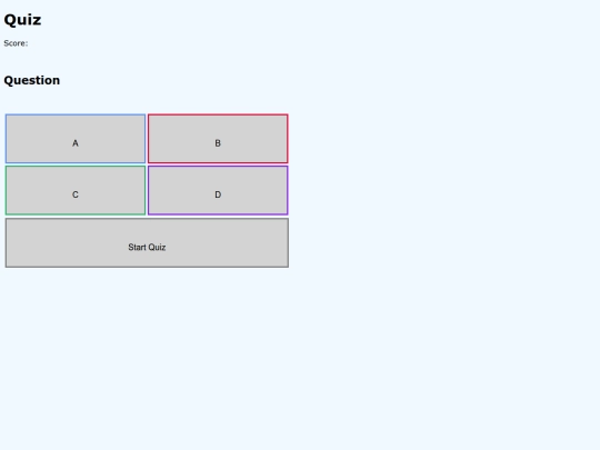 quiz screenshot