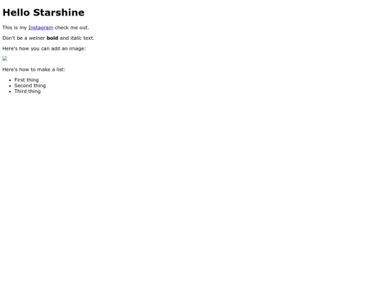 index screenshot