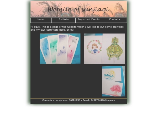 portfolio screenshot