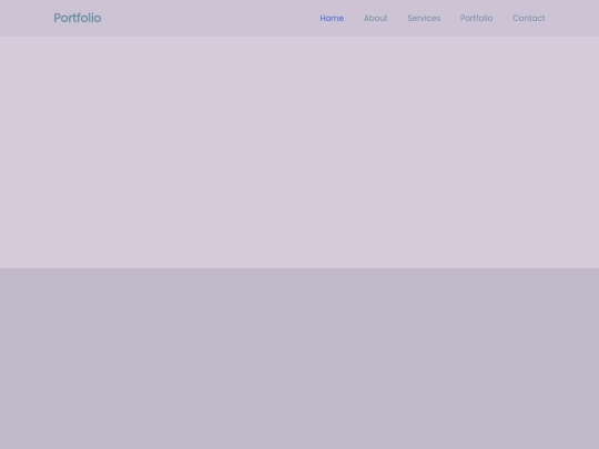 portfolio-main screenshot