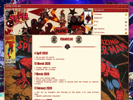 changelog screenshot