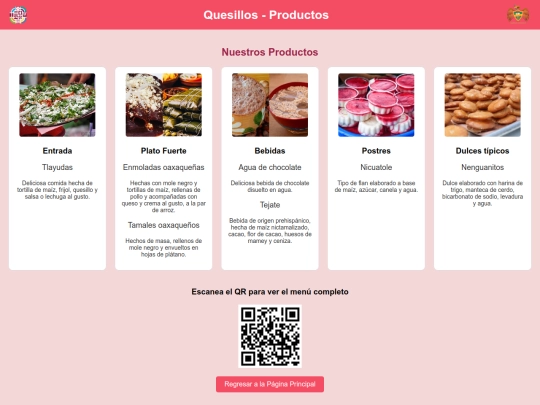 Productos screenshot