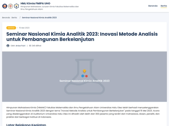 HMJKIMIAUHO/halaman berita screenshot