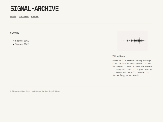 sounds screenshot