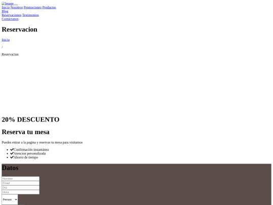 css/reservation screenshot