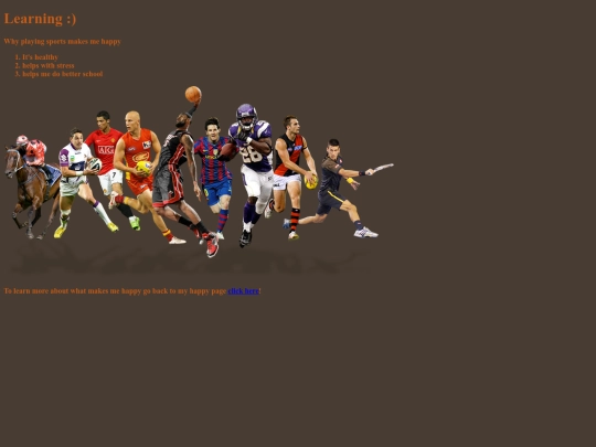 happy/sports screenshot