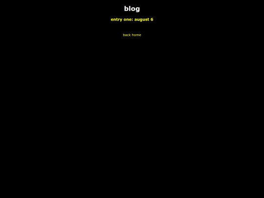 blog screenshot