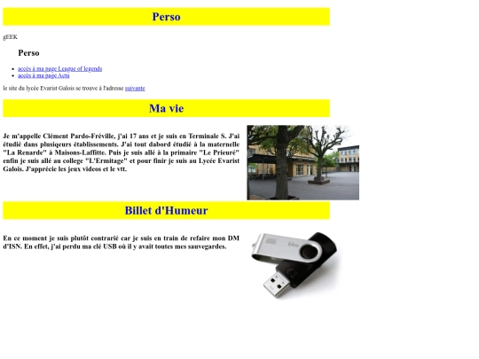 Nav/Perso/perso screenshot