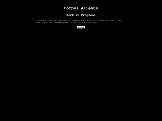 corpusalienus screenshot