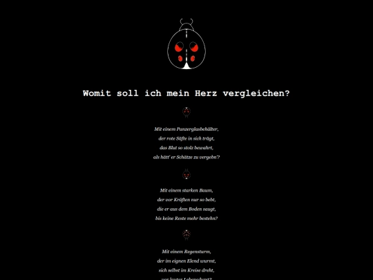 lyrik/herz screenshot