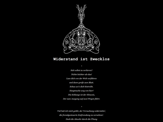 lyrik/widerstand screenshot
