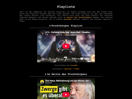 playlist screenshot