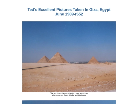 Egypt1989/Giza screenshot