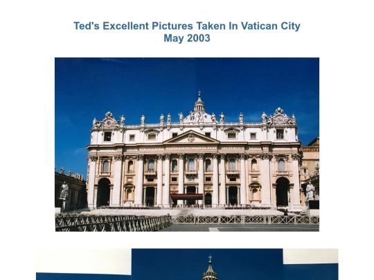 Europe2003/VaticanCity screenshot